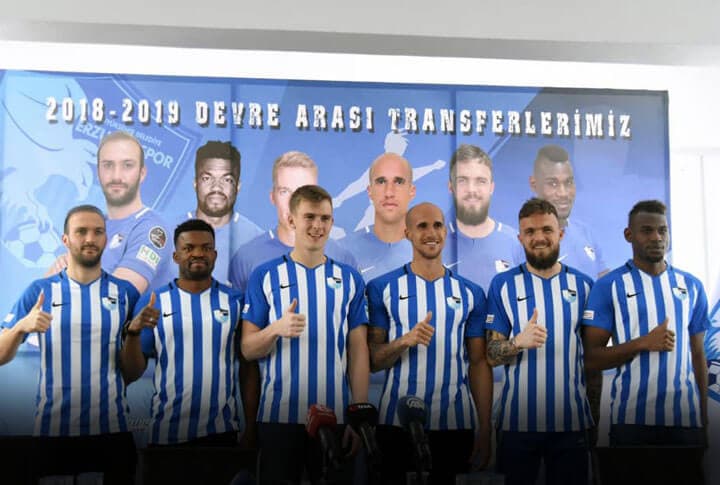 Ara Transferde Erzurumspor'a 7 Futbolcu Gelirken, Kulüpten 5 Futbolcu Ayrıldı!