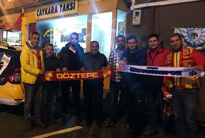 Göztepe Taraftarlarından Erzurumlulara Özel Teşekkür