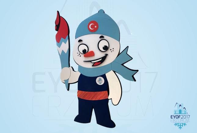 EYOF 2017 Erzurum Maskot