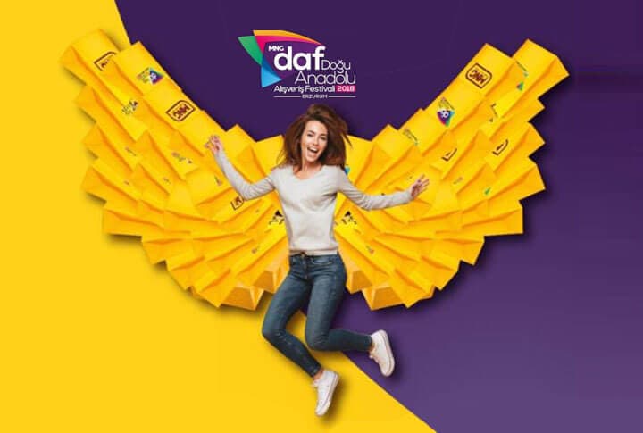 Sürprizlerle MNG AVM Doğu Anadolu Alışveriş Festivali (DAF) Başlıyor