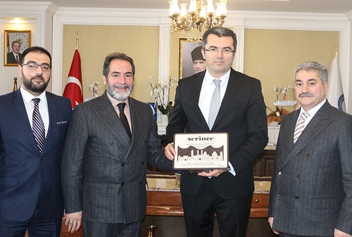Erzurum'un Mobilya Mağazasından Valiye Ziyaret!