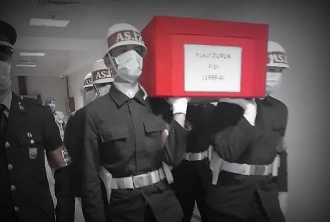 Erzurum'da Göz Yaşları Şehit Yusuf Duruk İçin!
