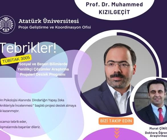 Atatürk Üniversitesi İlahiyat Fakültesi'nden Yapay Zekâ Tabanlı İlk Çalışma