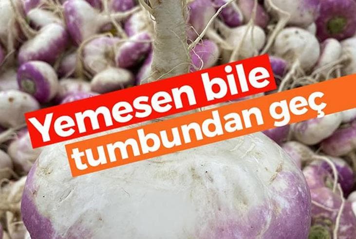 Şalgam Mevsimi Geldi. Yemeseniz Bile Yanından Geçiyor Musunuz?