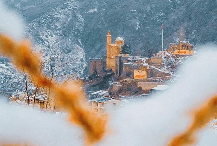 Erzurum’un Nevi Şahsına Münhasır İspir İlçesinden Fotoğraflar ve Bilgiler!