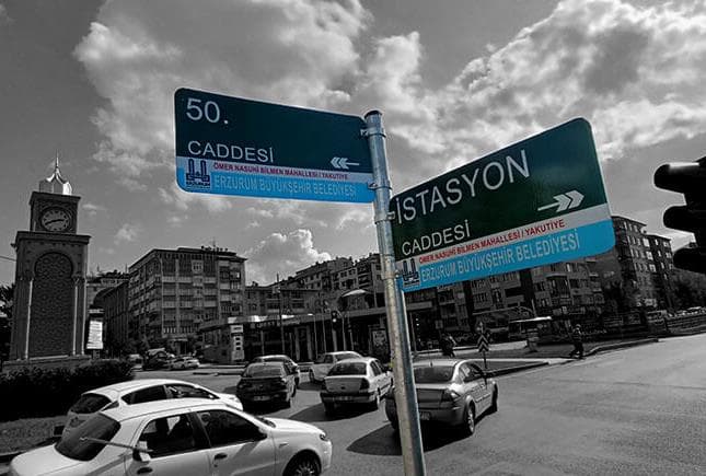 Erzurum'da Cadde ve Sokak Aramaya Son!