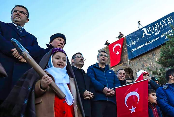 Erzurumlular Aziziye'ye Yürüdü!