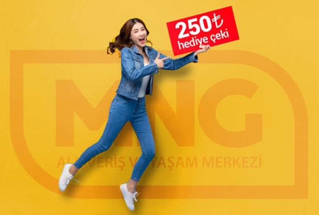 Erzurum MNG AVM'den 25 Kişiye Çekilişle 250 TL Hediye Çeki