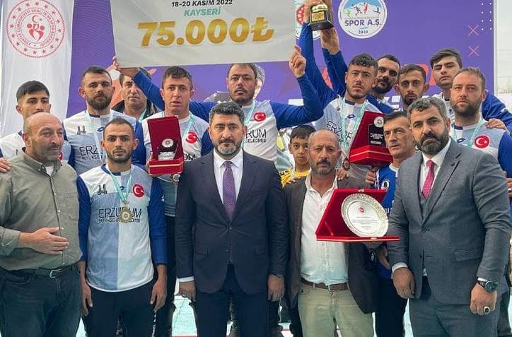 Erzurum Cirit Sporunda Şampiyon!