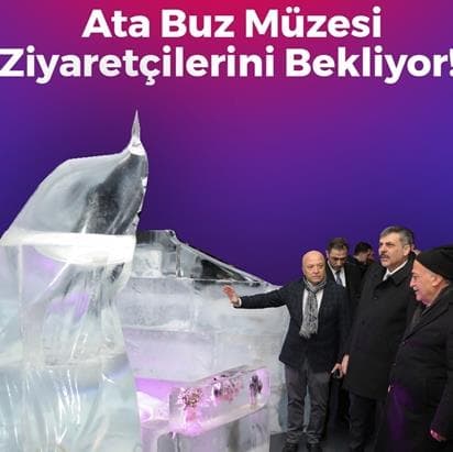 Atat Buz Müzesi Erzurum Valisi Mustafa Çiftçi'nin Ziyaretini Ağırlıyor!