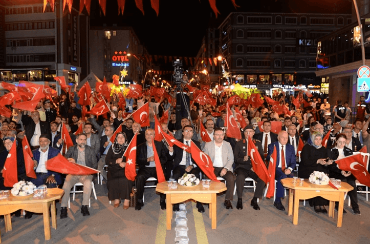 15 Temmuz Demokrasi ve Milli Birlik Günü nedeniyle Etkinlikler Düzenlendi.