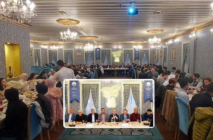Erzurum’da Farklı Ülkelerden Öğrenciler İftarda Buluştular!