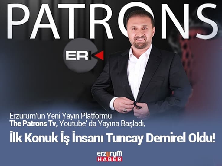 The Patrons Tv'nin İlk Konuğu Tuncay Demirel Oldu!