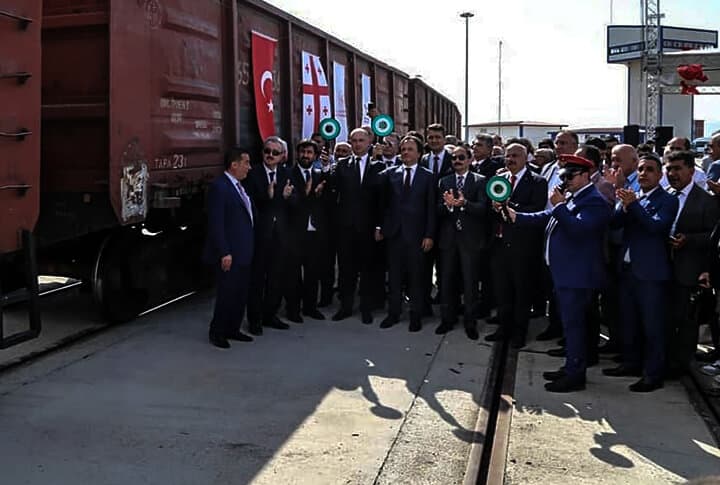 Türkiye'den Gürcistan'a İlk İhracat Treni Erzurum'dan Gitti! Peki Erzurum'dan Ne Gönderdik?