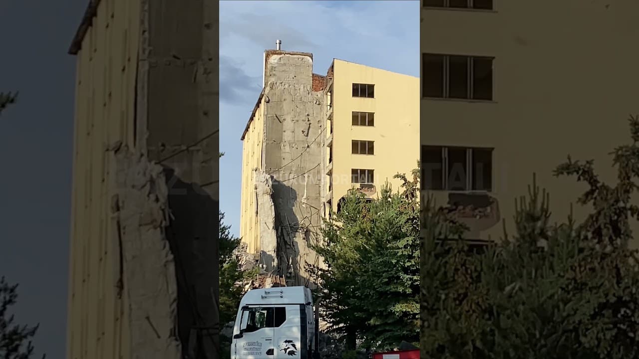 Orduevi Yıkılıyor #erzurum #erzurumhaber #orduevi