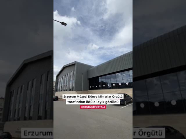 Erzurum Arkeoloji Müzesi “İç Mimari Tasarım ve Uygulama” 2023 yılı ödülü aldı
