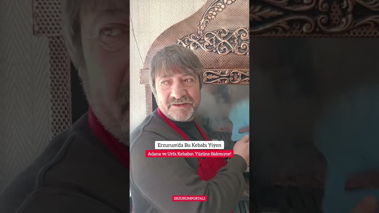 Erzurum'da Bu Kebabı Yiyen Adana ve Urfa Kebabın Yüzüne Bakmıyor ☺️