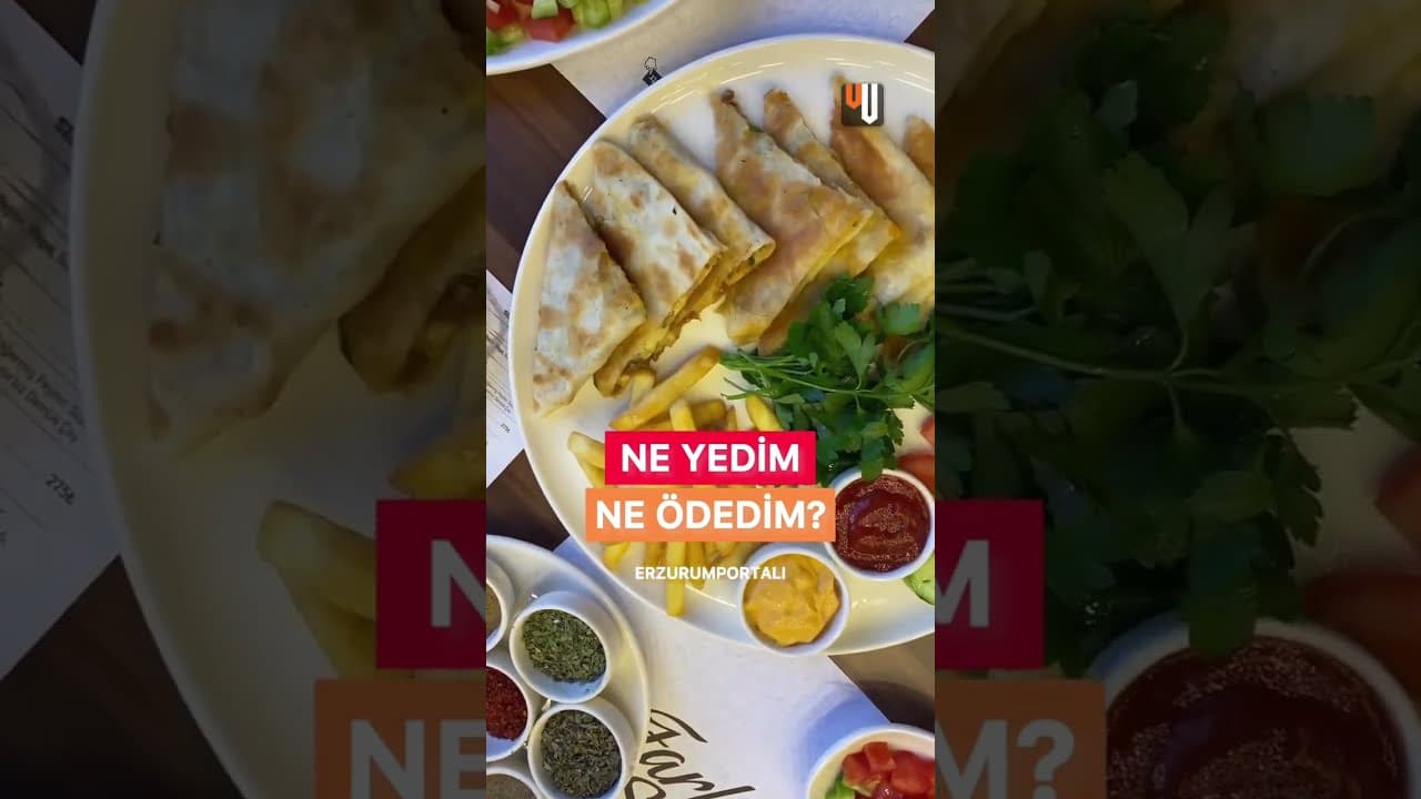 Erzurum'da Ne Yedim Ne Ödedim Gözleme 😋