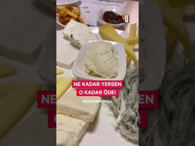 Erzurum'da Ne Kadar Yersen O Kadar Öde Kahvaltısı 🍳
