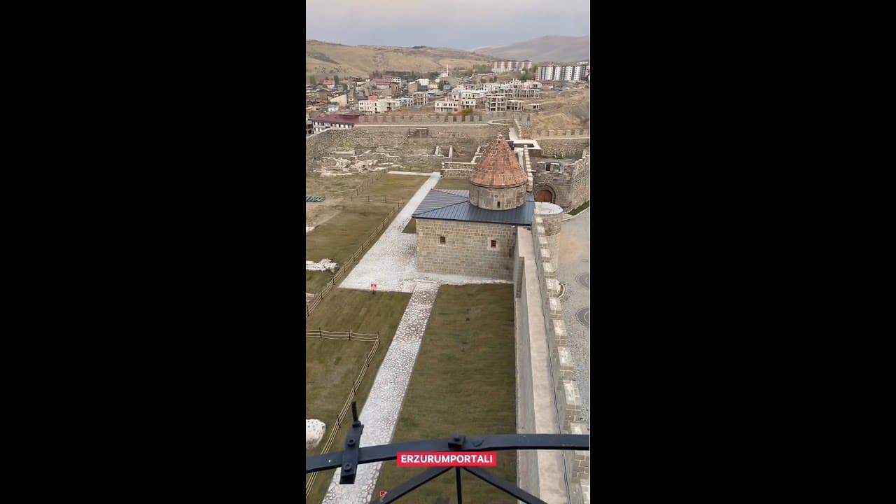 Erzurum kalesinin yeni görünümünü nasıl buldunuz? 🤔💬