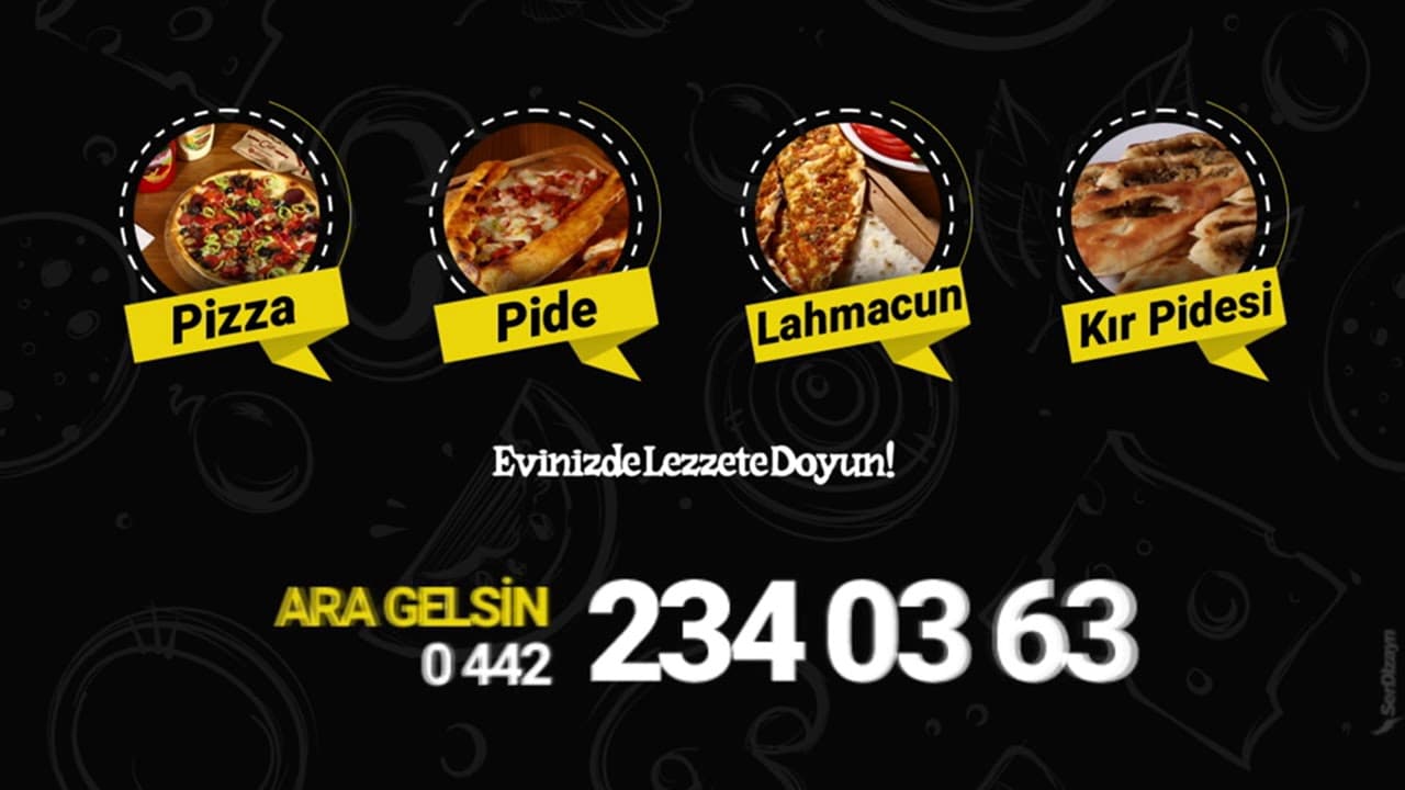 Erzurum'da Ara Gelsin, Pizza, Pide, Lahmacun ve Kır Pidesi Keyfi!