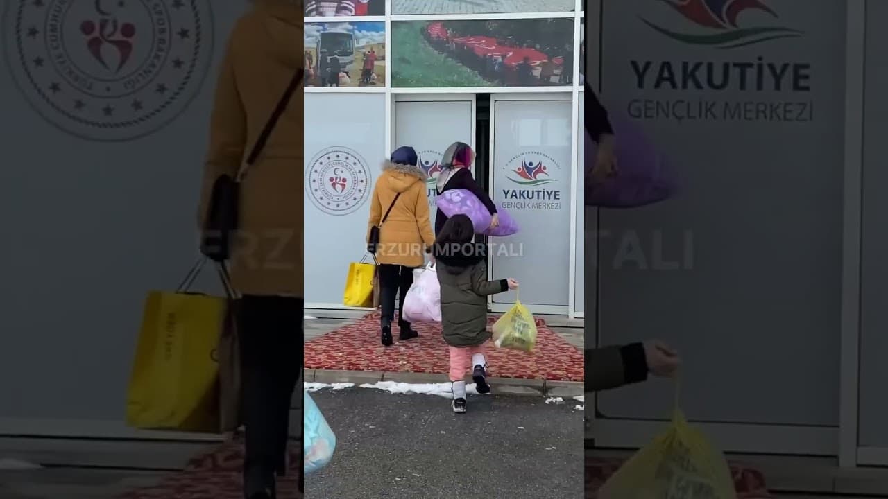 Erzurum Deprem İçin Tek Yürek!