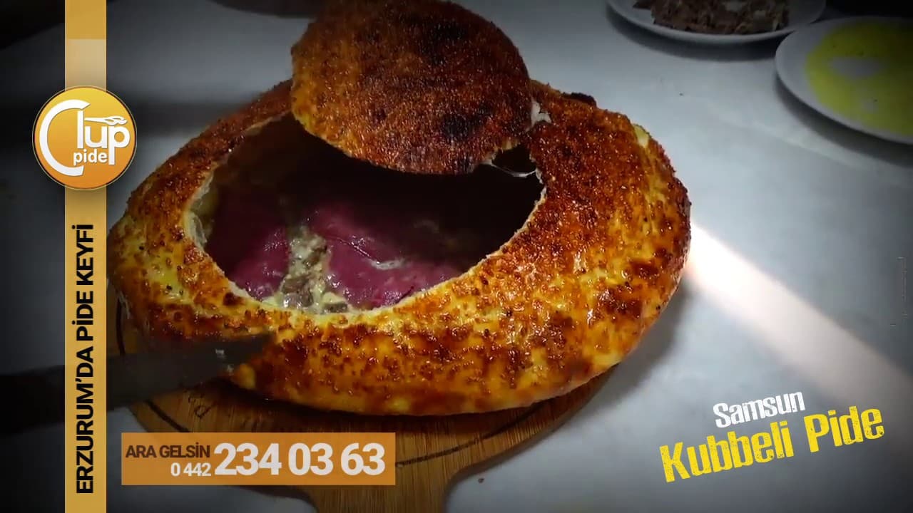 Erzurum'da Acıktıran Lezzet Kubbeli Pide