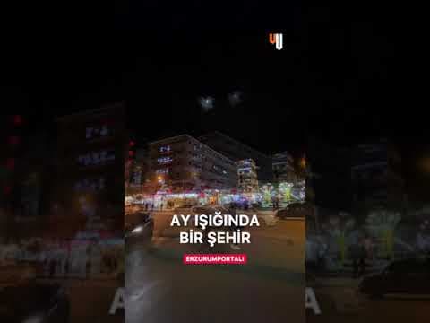 Erzurum'da Ay Işığı🙂