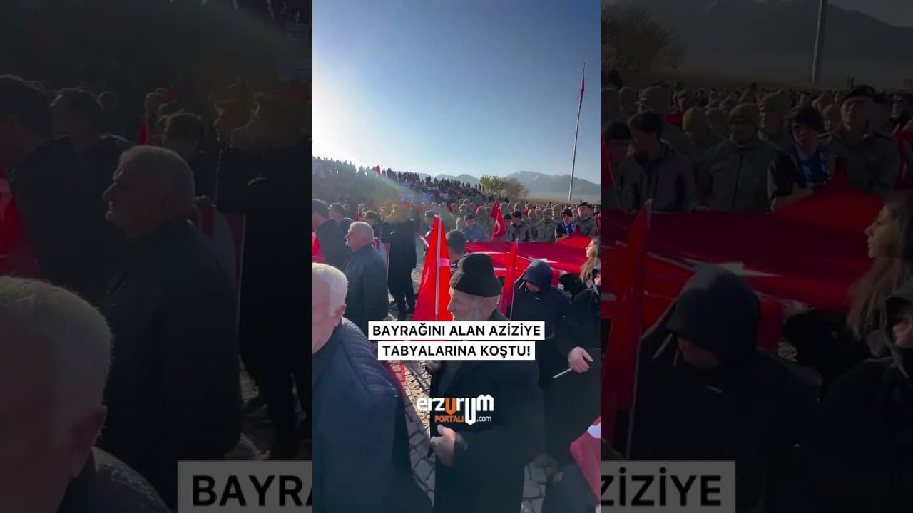 Aziziye Destanı’nın ruhunu yaşatmak için Erzurumlular tabyalara yürüdü!