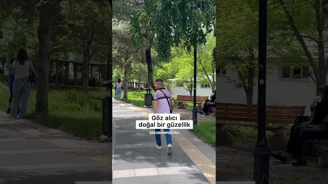 Erzurum’un en eski parklarından 100. Yıl Parkı #erzurum #erzurumportali