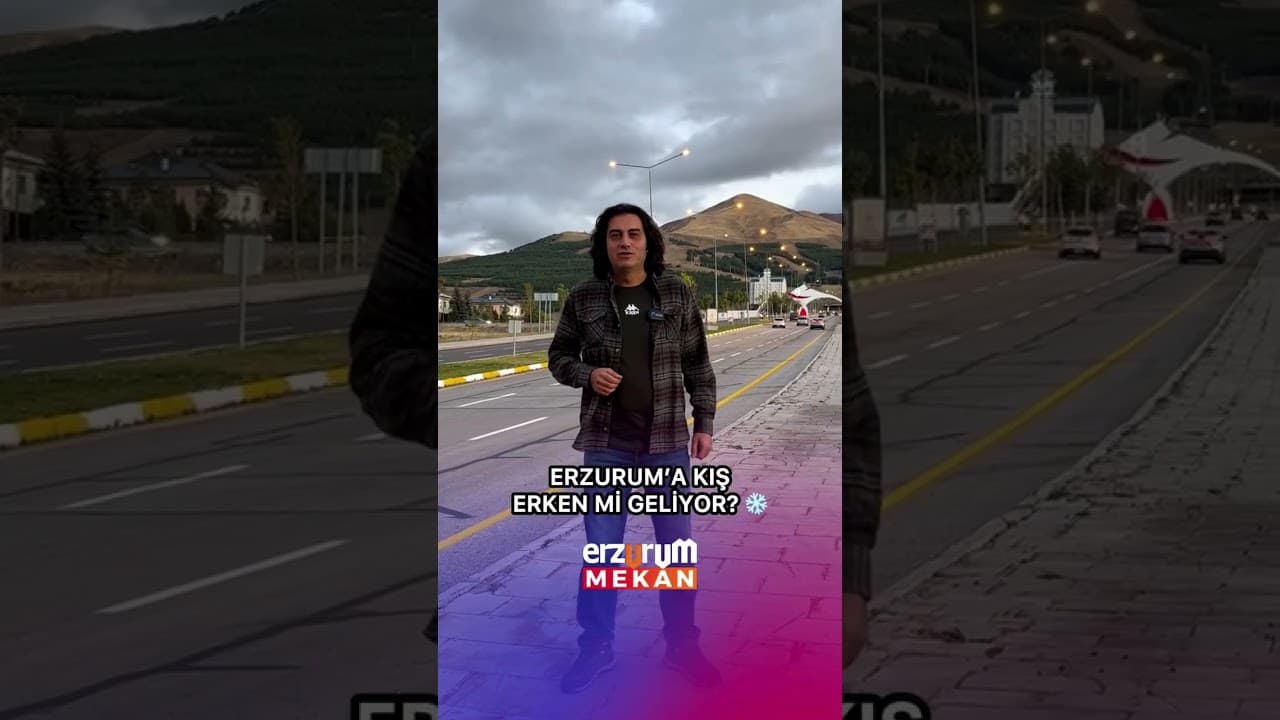 ❄️Soğuklar birden bastırdı, Erzurum’a ☃️ kış erken mi geliyor 💬Yorumlarınızı bekliyoruz Erzurum