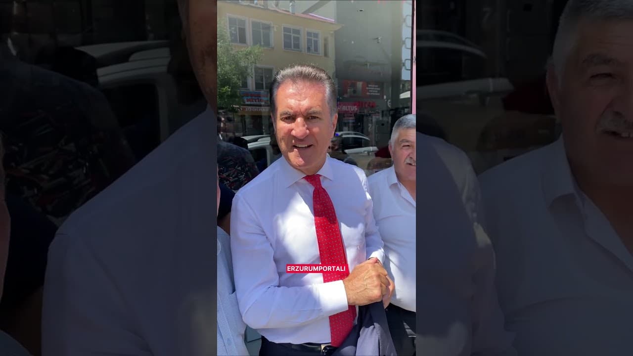 Mustafa Sarıgül Erzurum'da!
