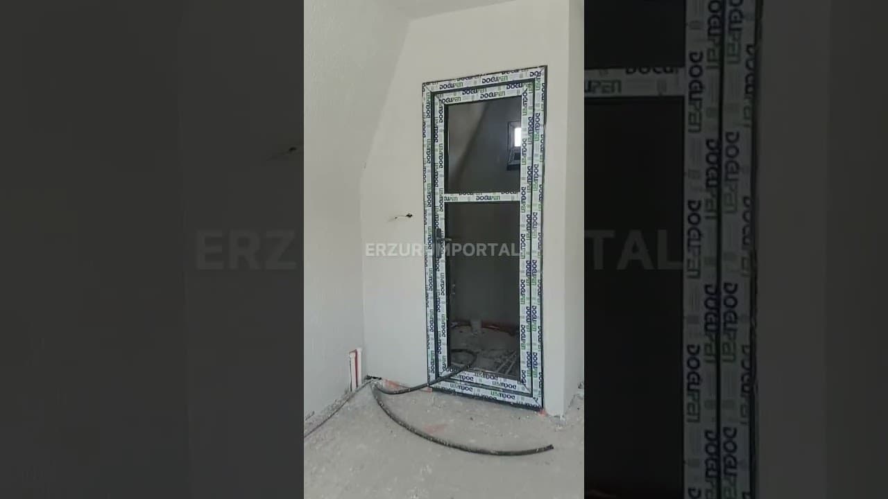 Aziziye kaplıcalarının hemen yanında yapımı devam eden 'Butik Köy Projesi' Bungalov Evler