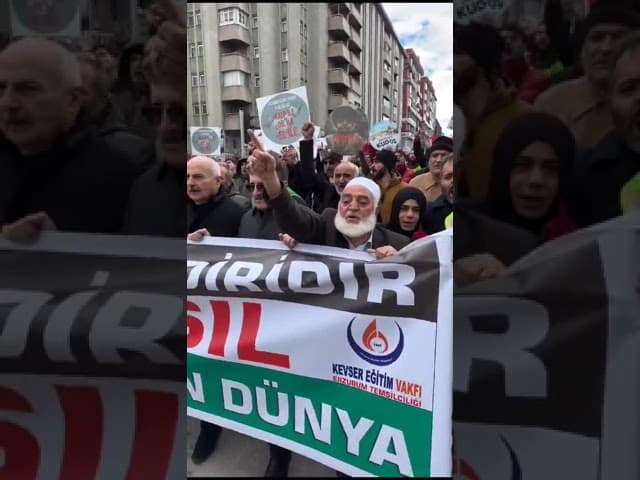 Erzurum’dan dünyaya, ‘SOYKIRIMI DURDURUN’