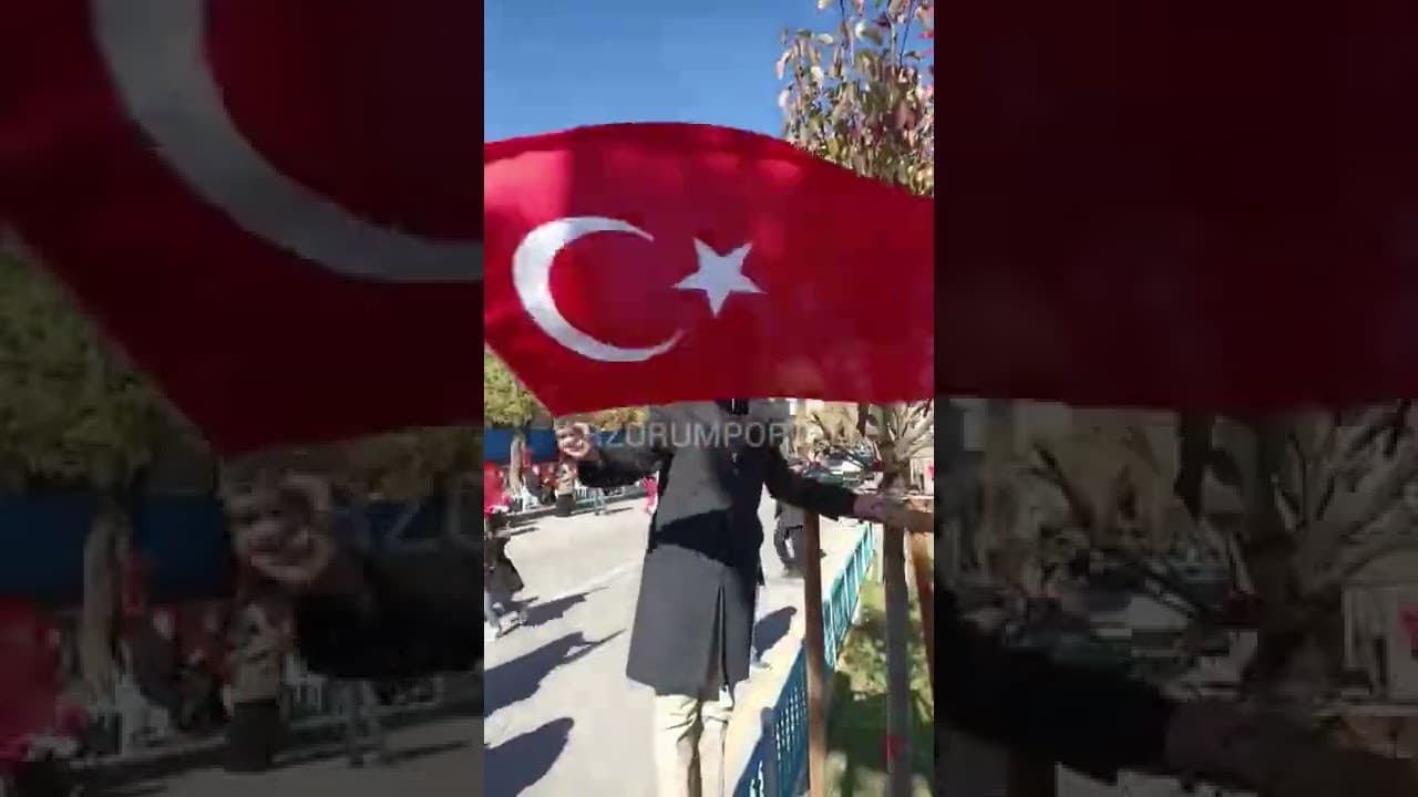 Erzurum'da Cumhuriyet Bayramı Kutlamaları 🇹🇷