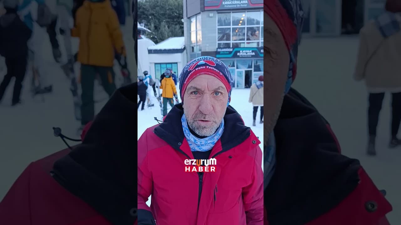 💢EİT Turizm Başkenti Erzurum’da Palandöken Kayak⛷️ Severleri Bekliyor👍