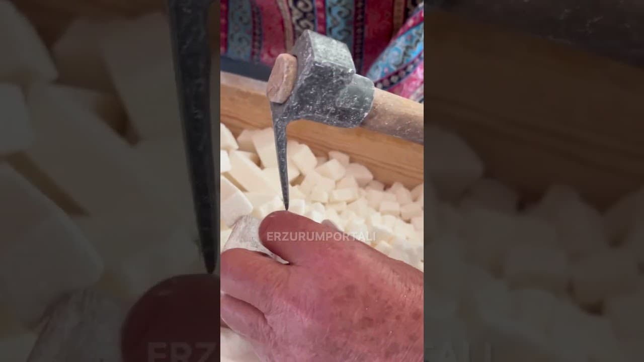 Erzurum’un keser şekeri!