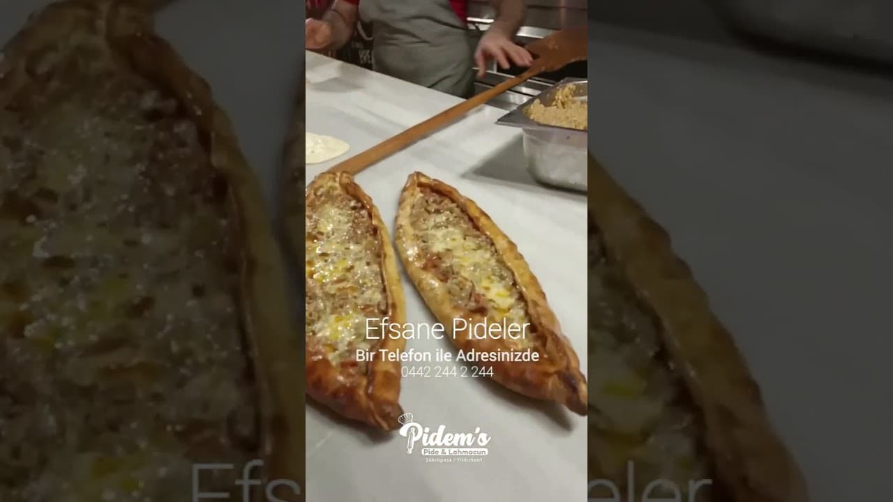 Efsane Pideler Bir Telefon ile Adresinizde Pidem's pide