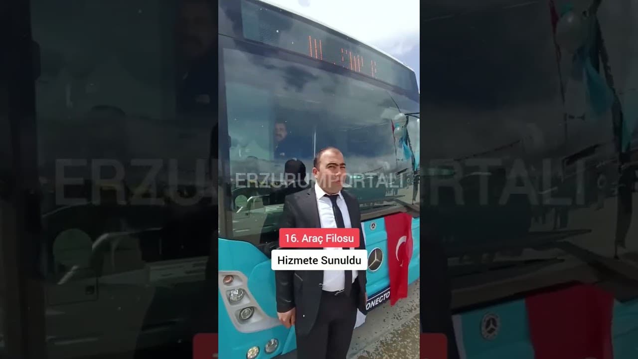16. Araç Filosu Hizmete Sunuldu