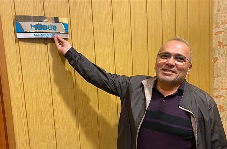 Erzurum Öğretmen Evi Çalışanları Müdürleri Abdullah Nehir'i Uğurladı!