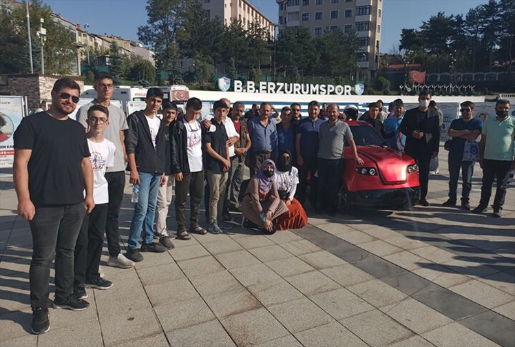Erzurum’un Elektrikli Aracı Dadaş ve Proje Ekibi