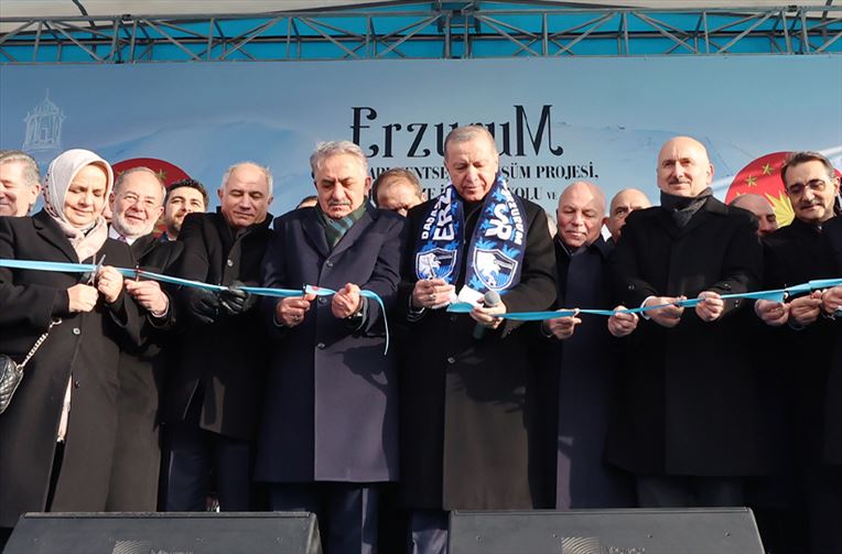 Cumhurbaşkanı Erdoğan Erzurum'da