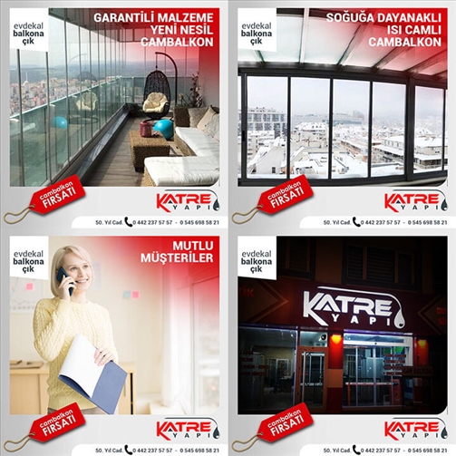 Katre Erzurum Isıcamlı Cambalkon