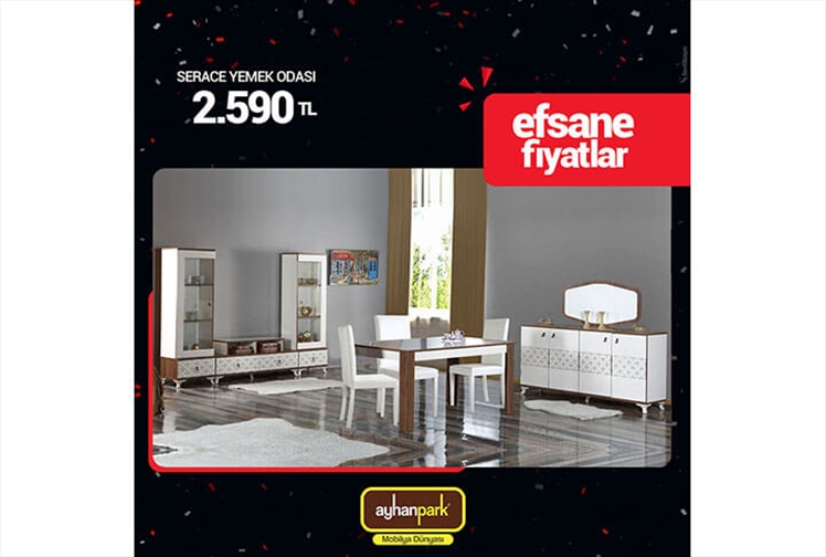 Efsane İndirimler Ayhan Park Mobilya Dünyası 