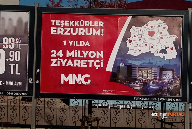 MNG AVM'yi 1 Yılda '24 Milyon' Kişi Ziyaret Etmiş!