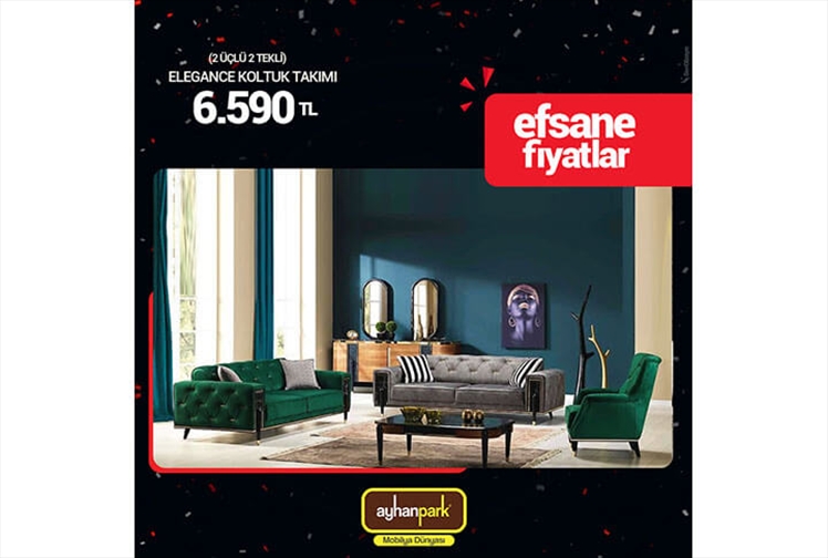 Efsane İndirimler Ayhan Park Mobilya Dünyası 