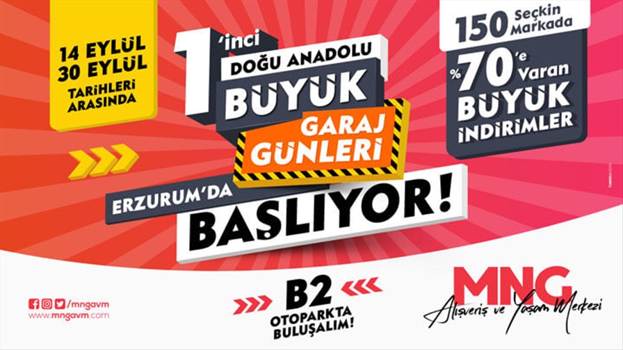 Erzurum'da Efsane Garaj Günleri Başladı!