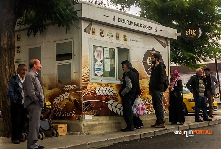 Erzurum Halk Ekmek Satış Noktaları