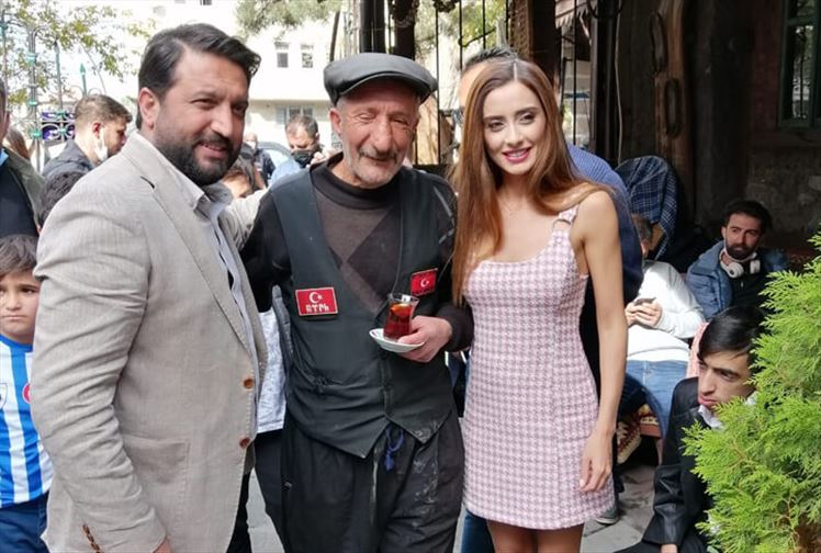 Erzurum'da Çekilen Mümessil Filminin Kamera Arkası