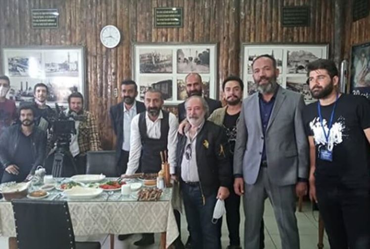 Erzurum'da Çekilen Mümessil Filminin Kamera Arkası